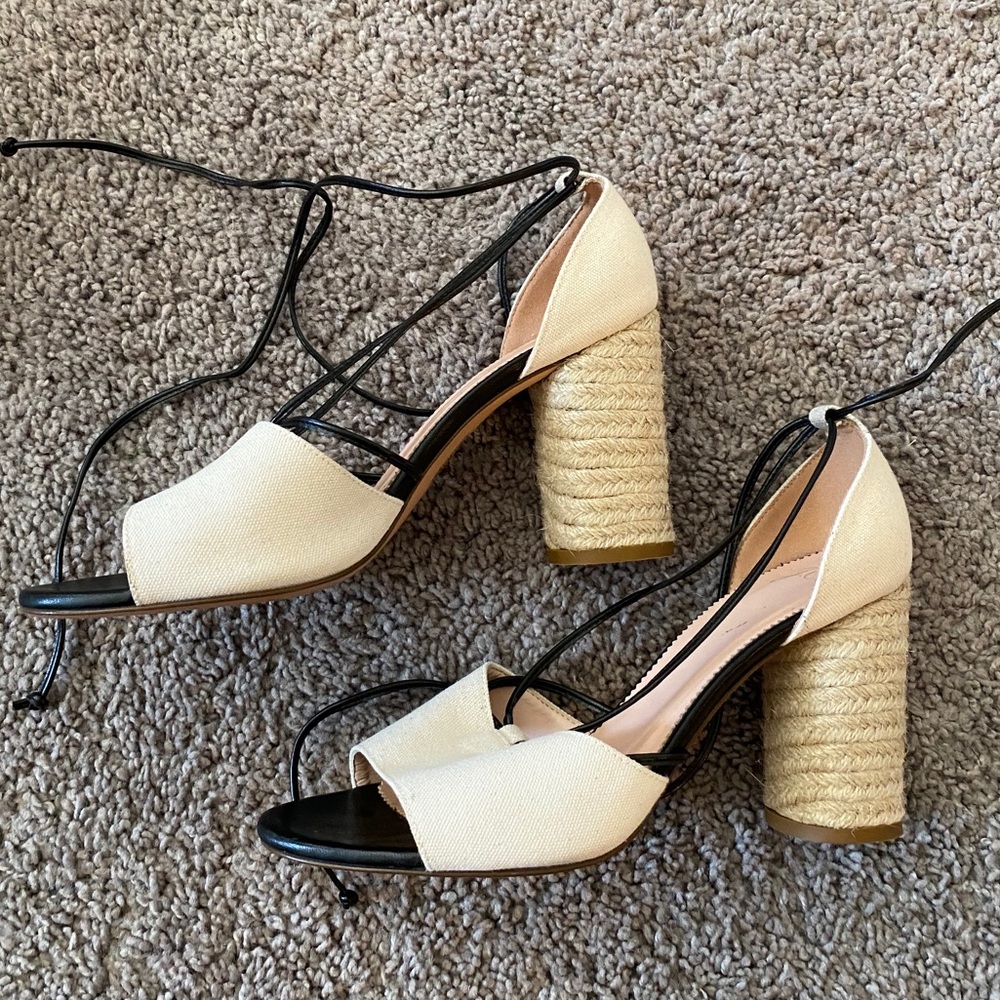 J.Crew Espadrille Heels